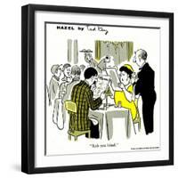 Hazel Cartoon-Ted Key-Framed Giclee Print