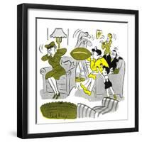 Hazel Cartoon-Ted Key-Framed Giclee Print