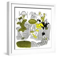 Hazel Cartoon-Ted Key-Framed Giclee Print