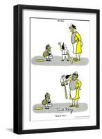 Hazel Cartoon-Ted Key-Framed Giclee Print