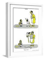 Hazel Cartoon-Ted Key-Framed Giclee Print