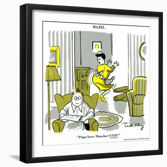 Hazel Cartoon-Ted Key-Framed Giclee Print