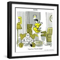 Hazel Cartoon-Ted Key-Framed Giclee Print