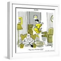 Hazel Cartoon-Ted Key-Framed Giclee Print