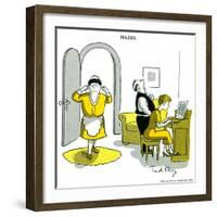 Hazel Cartoon-Ted Key-Framed Giclee Print