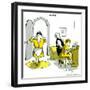 Hazel Cartoon-Ted Key-Framed Giclee Print