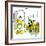 Hazel Cartoon-Ted Key-Framed Giclee Print