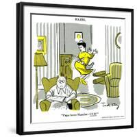 Hazel Cartoon-Ted Key-Framed Giclee Print