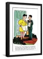 Hazel Cartoon-Ted Key-Framed Giclee Print