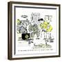 Hazel Cartoon-Ted Key-Framed Giclee Print