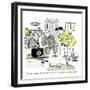 Hazel Cartoon-Ted Key-Framed Giclee Print