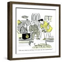 Hazel Cartoon-Ted Key-Framed Giclee Print