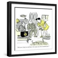 Hazel Cartoon-Ted Key-Framed Giclee Print