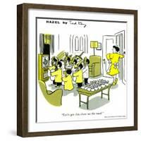 Hazel Cartoon-Ted Key-Framed Giclee Print