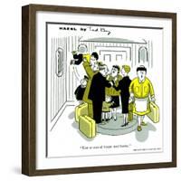 Hazel Cartoon-Ted Key-Framed Giclee Print