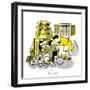 Hazel Cartoon-Ted Key-Framed Giclee Print