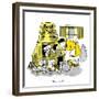 Hazel Cartoon-Ted Key-Framed Giclee Print