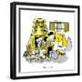 Hazel Cartoon-Ted Key-Framed Giclee Print