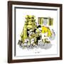 Hazel Cartoon-Ted Key-Framed Giclee Print