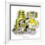 Hazel Cartoon-Ted Key-Framed Giclee Print