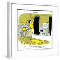 Hazel Cartoon-Ted Key-Framed Giclee Print