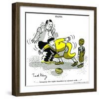 Hazel Cartoon-Ted Key-Framed Giclee Print