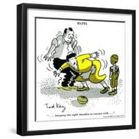 Hazel Cartoon-Ted Key-Framed Giclee Print