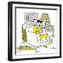 Hazel Cartoon-Ted Key-Framed Giclee Print