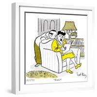 Hazel Cartoon-Ted Key-Framed Giclee Print