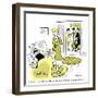 Hazel Cartoon-Ted Key-Framed Giclee Print