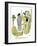 Hazel Cartoon-Ted Key-Framed Giclee Print