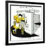 Hazel Cartoon-Ted Key-Framed Giclee Print