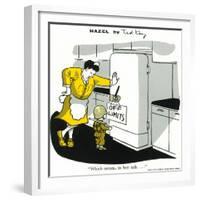 Hazel Cartoon-Ted Key-Framed Giclee Print