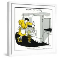 Hazel Cartoon-Ted Key-Framed Giclee Print