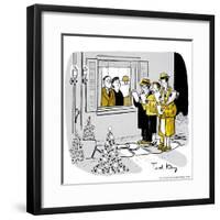 Hazel Cartoon-Ted Key-Framed Giclee Print