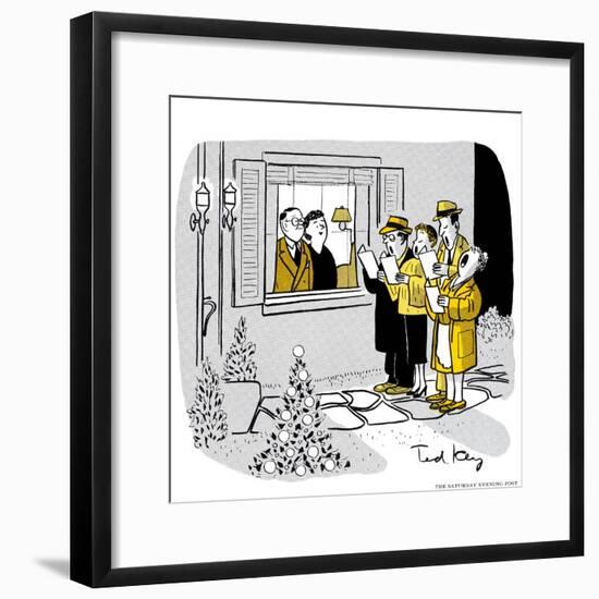 Hazel Cartoon-Ted Key-Framed Giclee Print