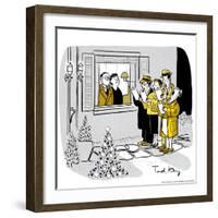 Hazel Cartoon-Ted Key-Framed Giclee Print