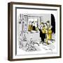 Hazel Cartoon-Ted Key-Framed Giclee Print