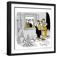 Hazel Cartoon-Ted Key-Framed Giclee Print