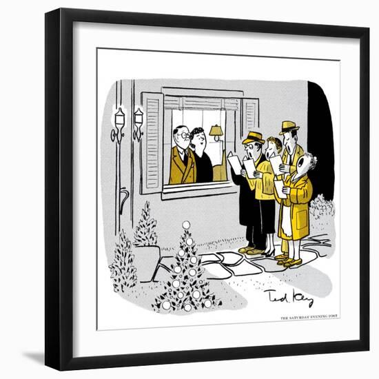 Hazel Cartoon-Ted Key-Framed Giclee Print