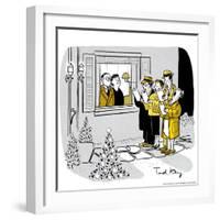 Hazel Cartoon-Ted Key-Framed Giclee Print