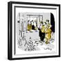 Hazel Cartoon-Ted Key-Framed Giclee Print