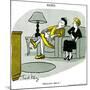 Hazel Cartoon-Ted Key-Mounted Giclee Print