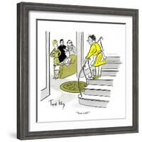 Hazel Cartoon-Ted Key-Framed Giclee Print