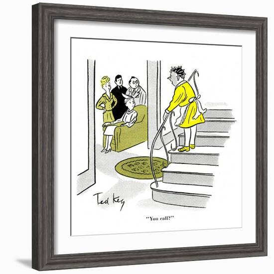 Hazel Cartoon-Ted Key-Framed Giclee Print