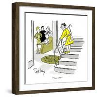 Hazel Cartoon-Ted Key-Framed Giclee Print