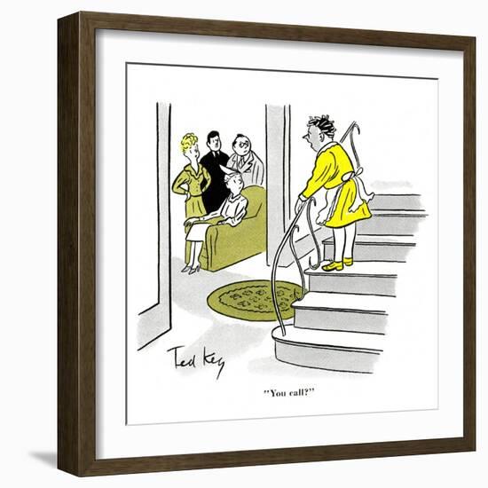 Hazel Cartoon-Ted Key-Framed Giclee Print