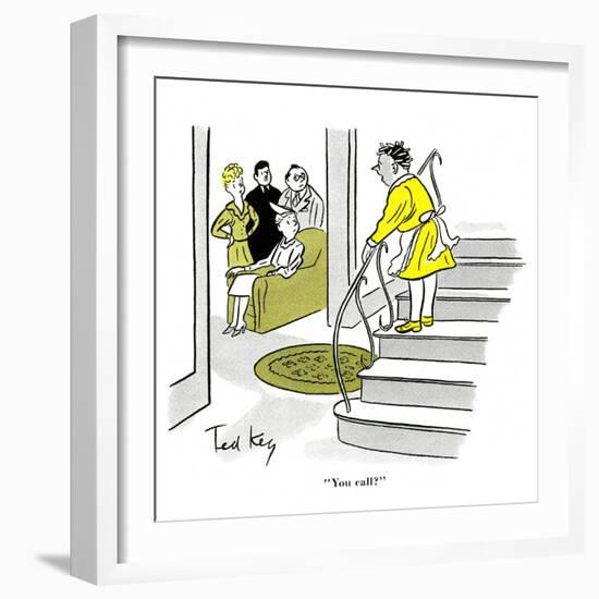 Hazel Cartoon-Ted Key-Framed Giclee Print