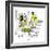 Hazel Cartoon-Ted Key-Framed Giclee Print