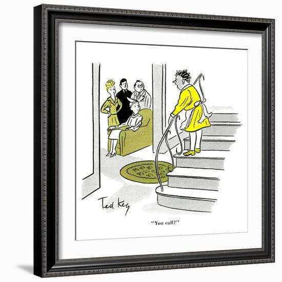 Hazel Cartoon-Ted Key-Framed Giclee Print